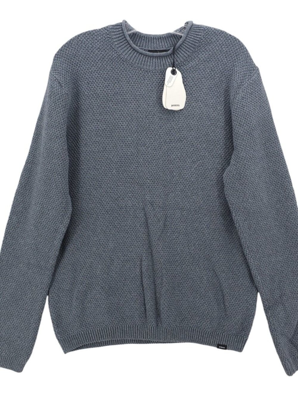 NWT PRANA Forest Hill Sweater Rollneck Thundercloud Heather Gray Men's MEDIUM